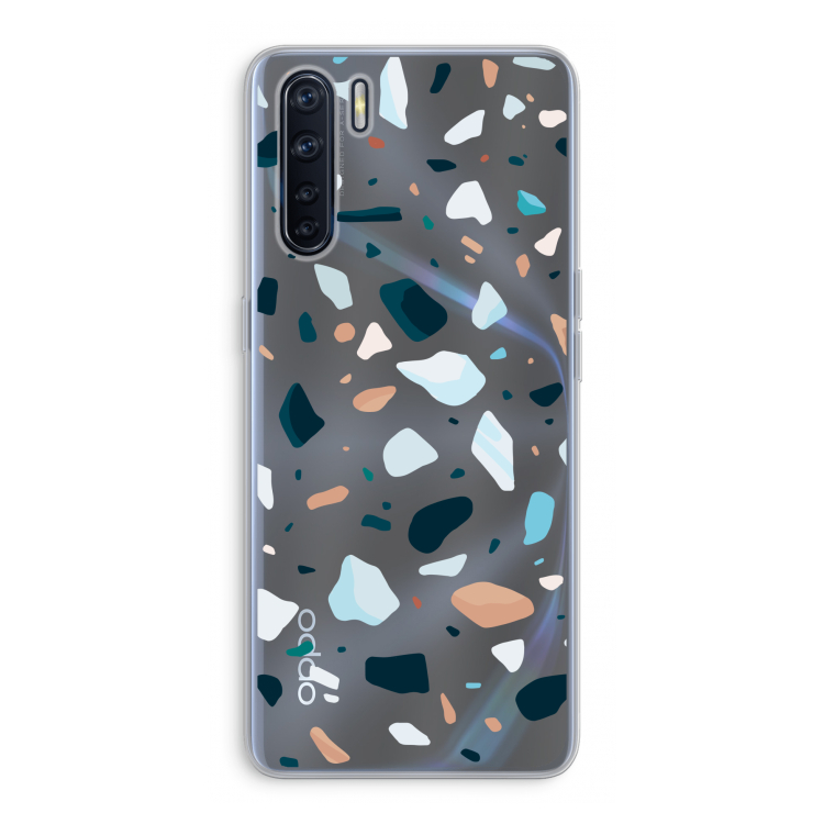 Terrazzo N°13: Oppo A91 Transparant Hoesje
