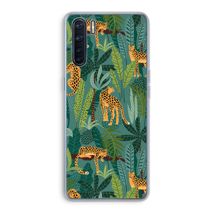 Luipaard 2: Oppo A91 Transparant Hoesje