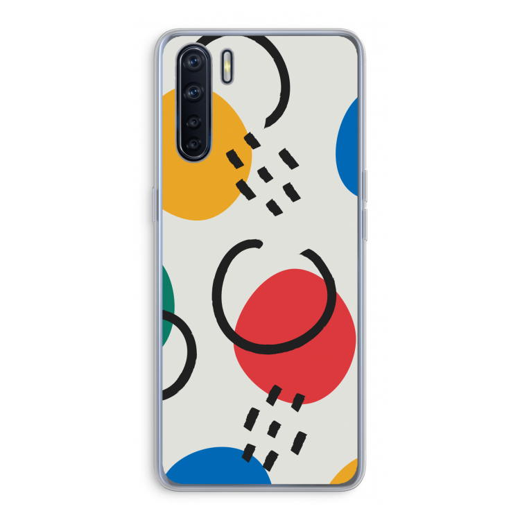 Illustratieve pop 3: Oppo A91 Transparant Hoesje