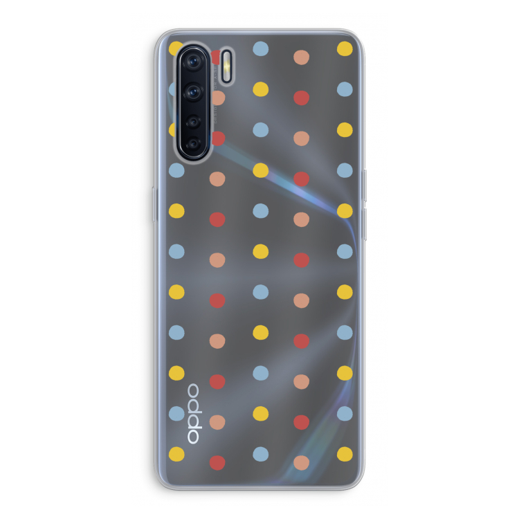 Bollen: Oppo A91 Transparant Hoesje