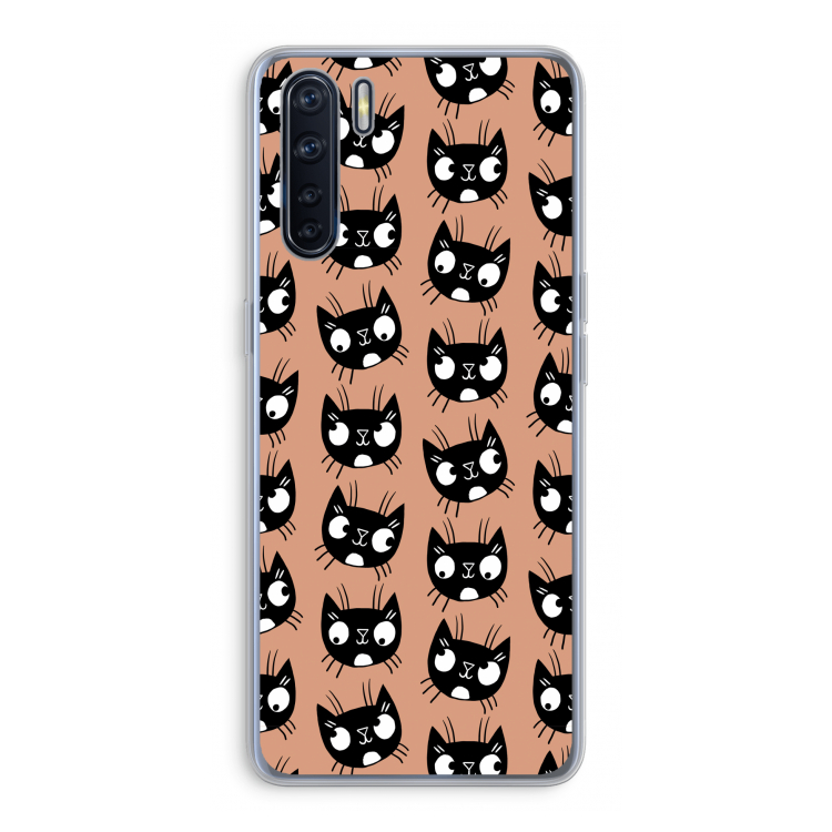 Kat: Oppo A91 Transparant Hoesje
