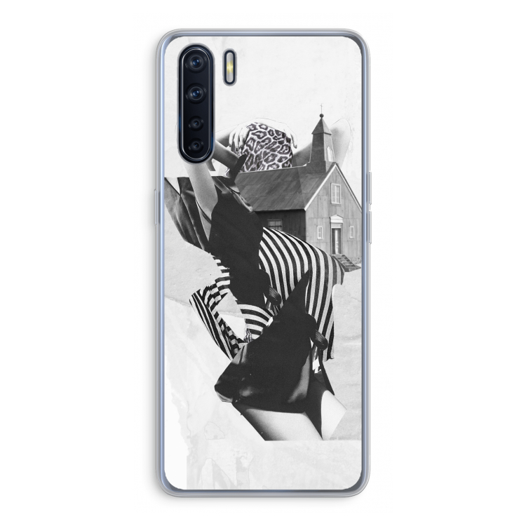 House: Oppo A91 Transparant Hoesje