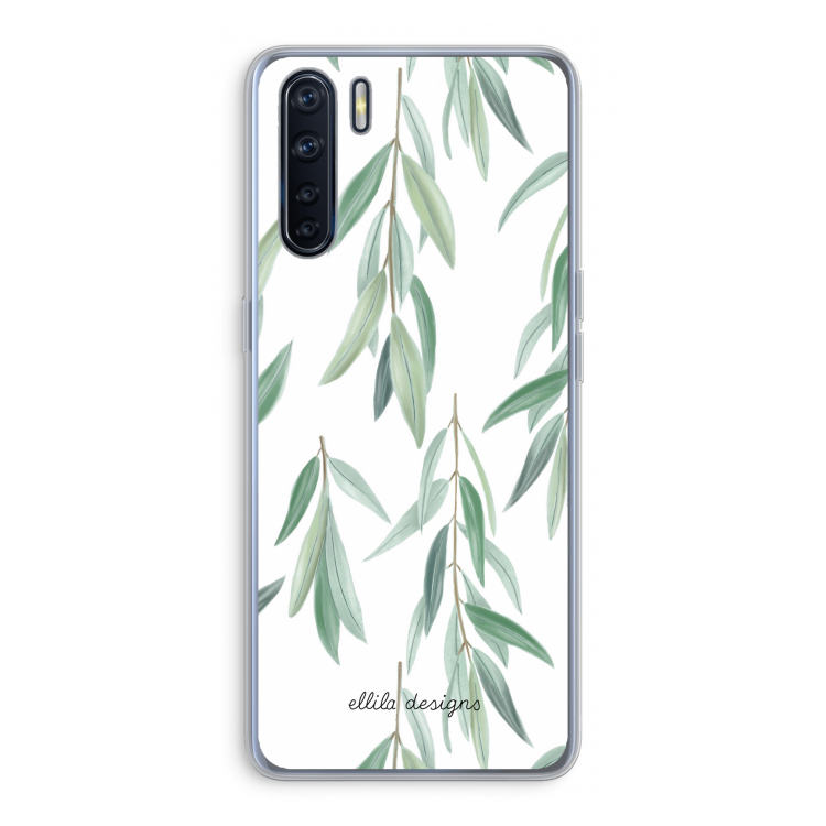 Branch up your life: Oppo A91 Transparant Hoesje
