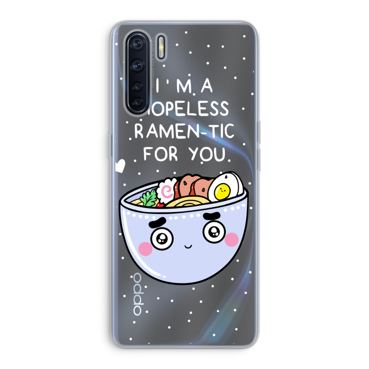 I'm A Hopeless Ramen-Tic For You: Oppo A91 Transparant Hoesje