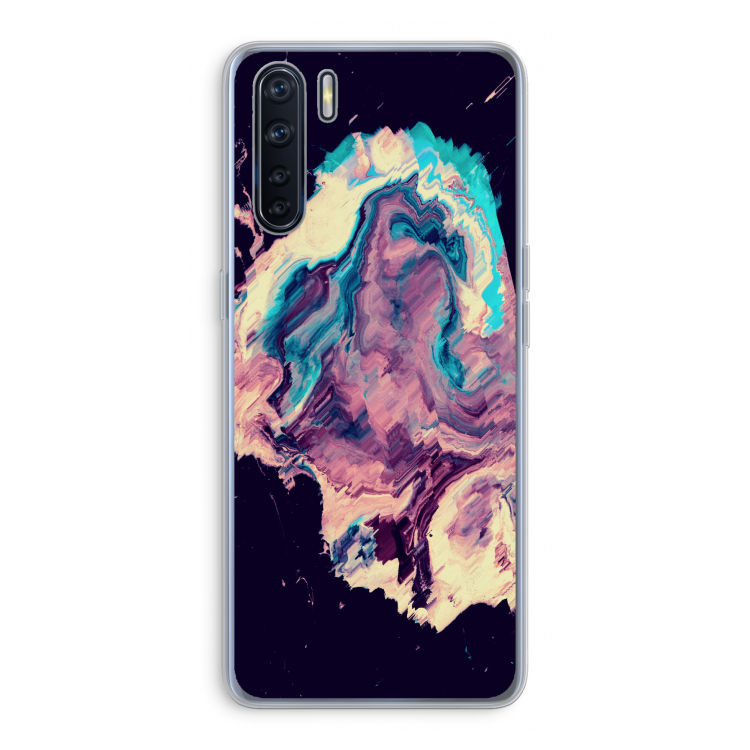 Cosmic Silence: Oppo A91 Transparant Hoesje