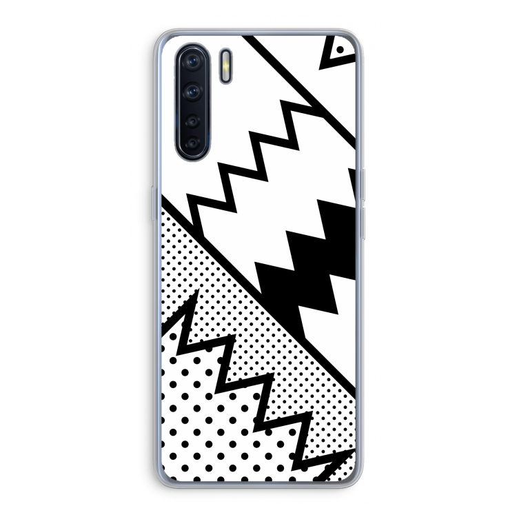 Pop Art #5: Oppo A91 Transparant Hoesje