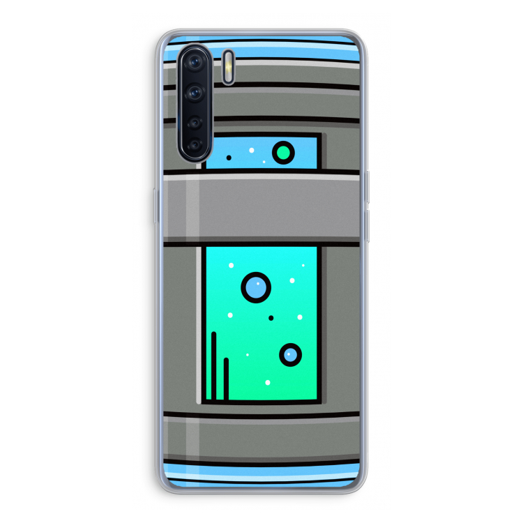 Chug Bottle: Oppo A91 Transparant Hoesje