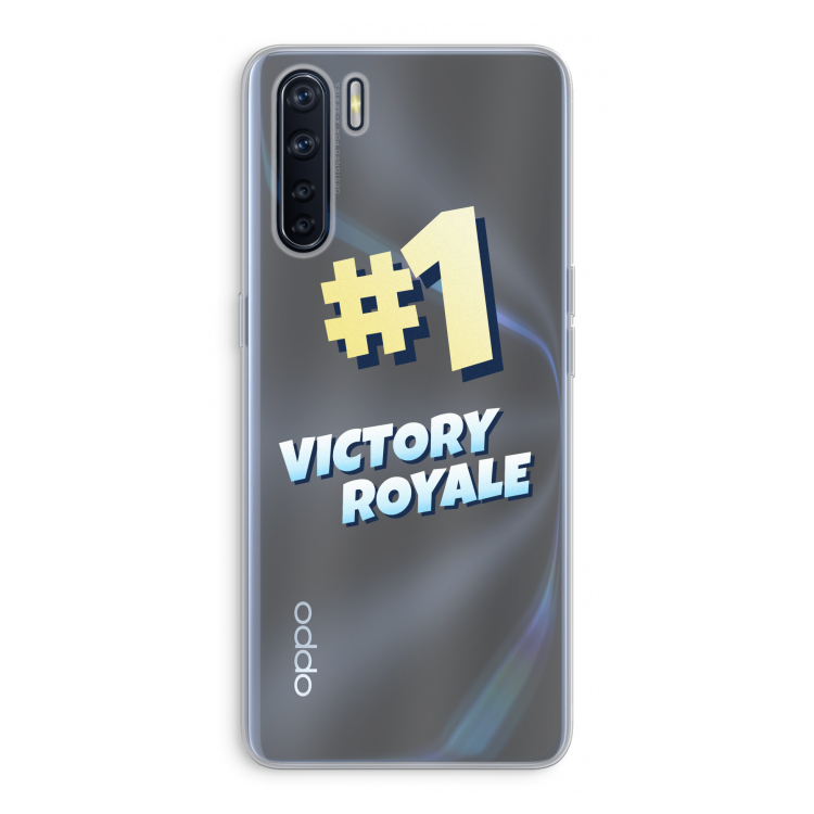 Victory Royale: Oppo A91 Transparant Hoesje