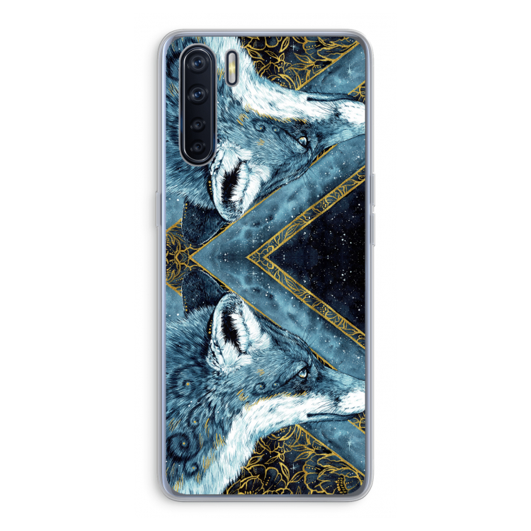 Golden Fox: Oppo A91 Transparant Hoesje