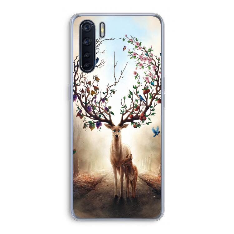 Seasons Change: Oppo A91 Transparant Hoesje