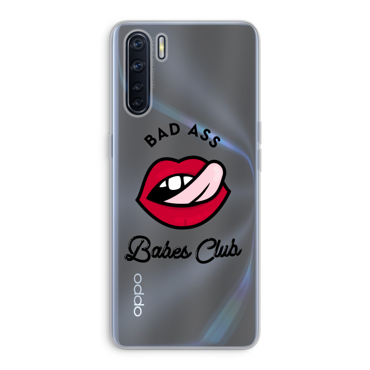 Badass Babes Club: Oppo A91 Transparant Hoesje