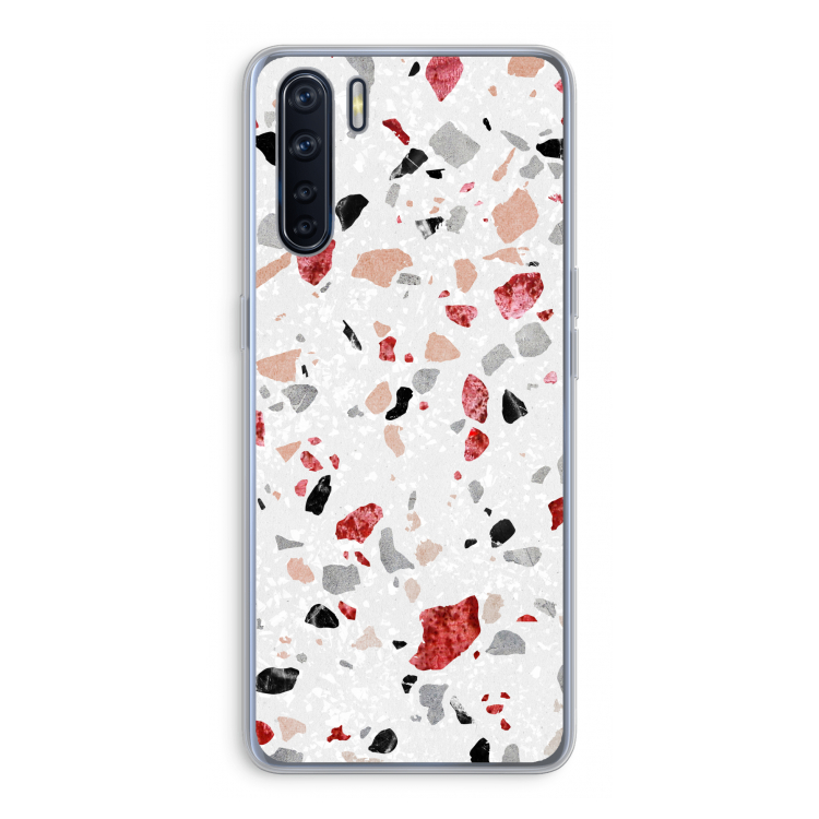 Terrazzo N°12: Oppo A91 Transparant Hoesje