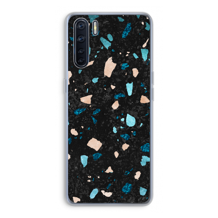 Terrazzo N°11: Oppo A91 Transparant Hoesje