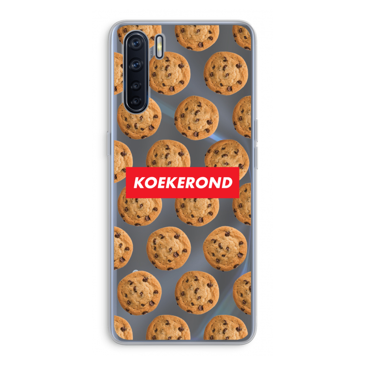 Koekerond: Oppo A91 Transparant Hoesje