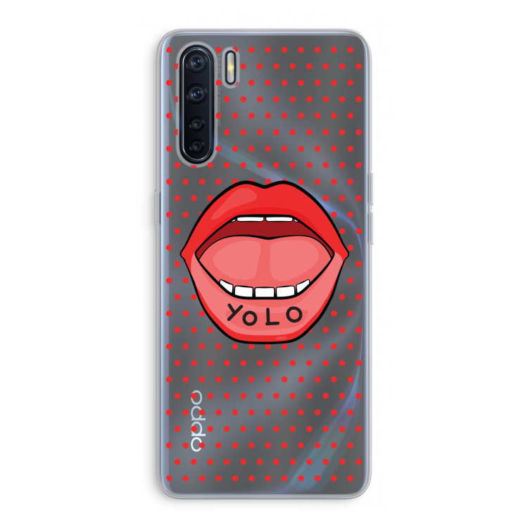 Yolo Denise: Oppo A91 Transparant Hoesje