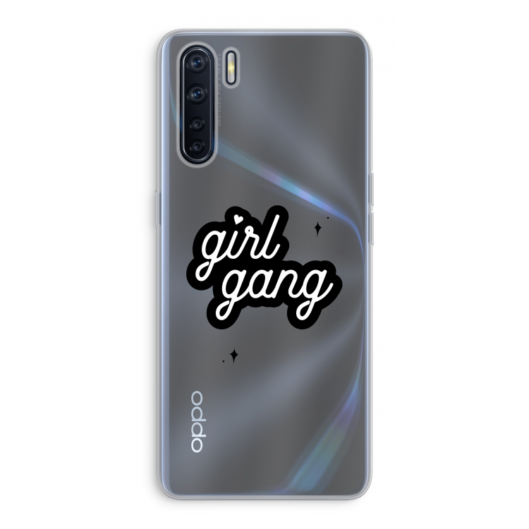 Girl Gang: Oppo A91 Transparant Hoesje