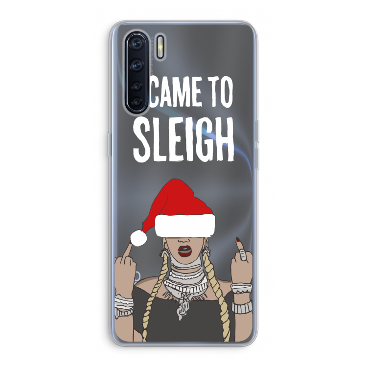 Came To Sleigh: Oppo A91 Transparant Hoesje