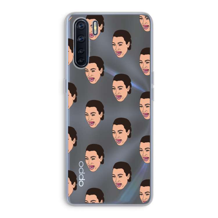 Ugly Cry Call: Oppo A91 Transparant Hoesje
