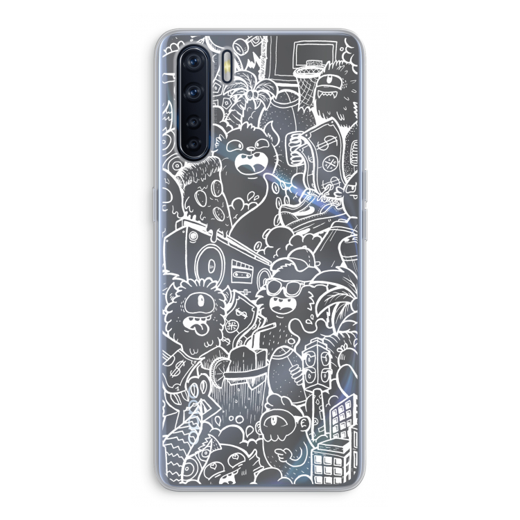 Vexx City #2: Oppo A91 Transparant Hoesje