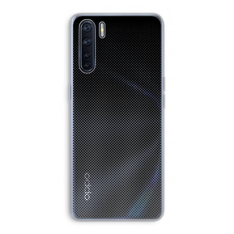 Musketon Halftone: Oppo A91 Transparant Hoesje