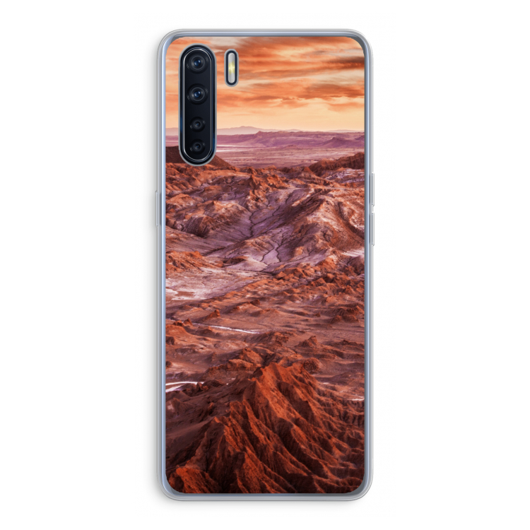 Mars: Oppo A91 Transparant Hoesje