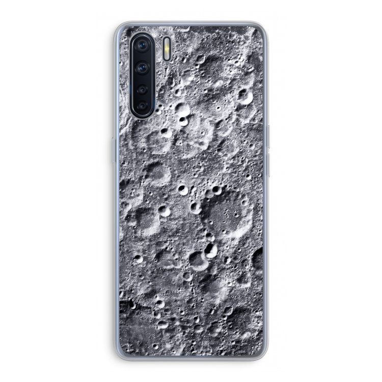 Maanlandschap: Oppo A91 Transparant Hoesje