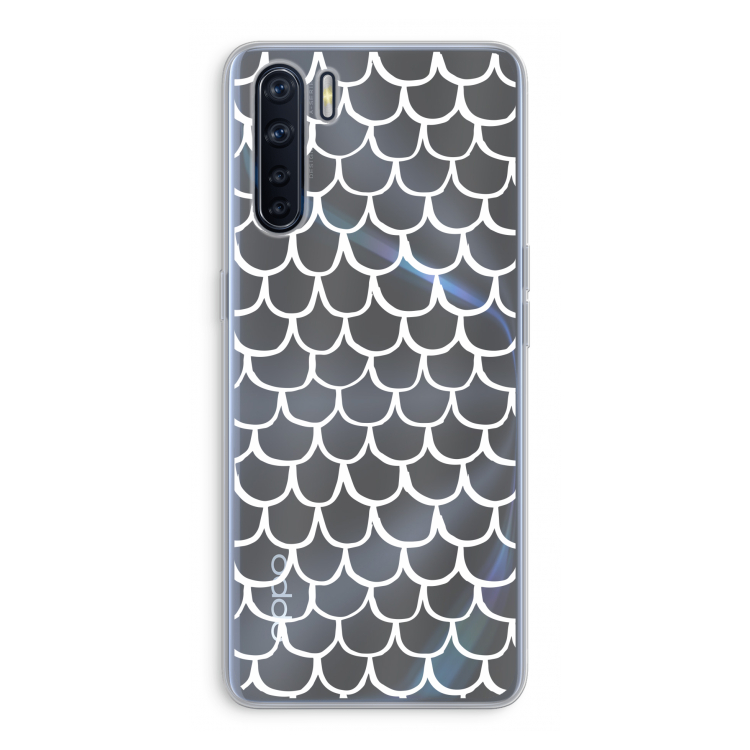 Dakpannetjes: Oppo A91 Transparant Hoesje