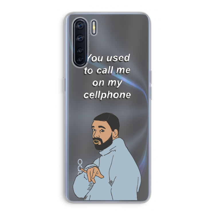 Hotline bling: Oppo A91 Transparant Hoesje