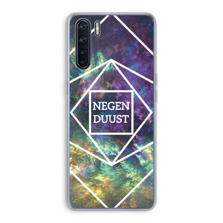 Negenduust ruimte: Oppo A91 Transparant Hoesje