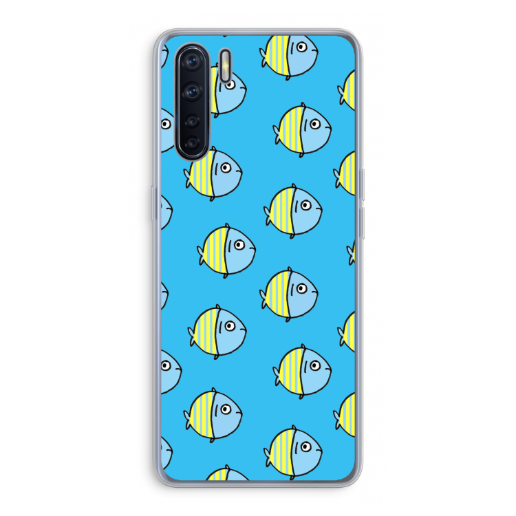 Visjes: Oppo A91 Transparant Hoesje