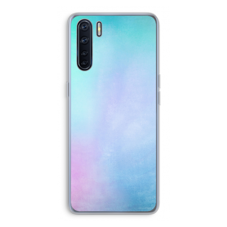 mist pastel: Oppo A91 Transparant Hoesje