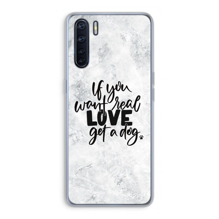 Partner in crime: Oppo A91 Transparant Hoesje