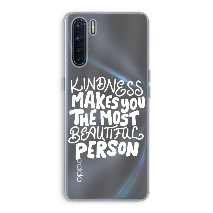 The prettiest: Oppo A91 Transparant Hoesje