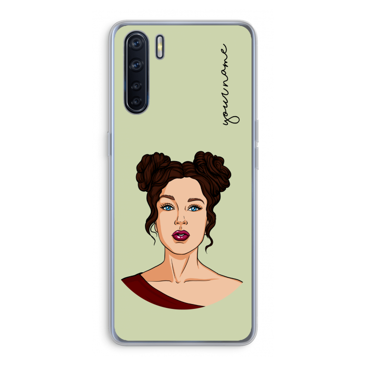 Pop-Art Creator: Oppo A91 Transparant Hoesje
