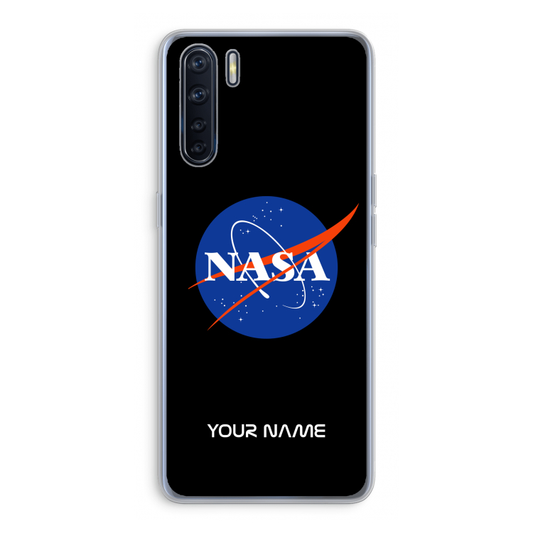 NASA: Oppo A91 Transparant Hoesje