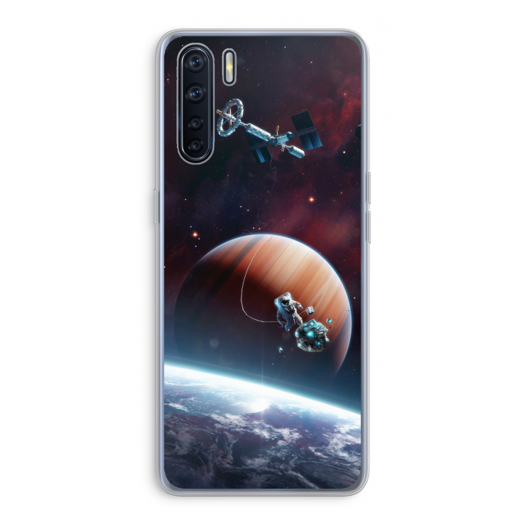 Examiner: Oppo A91 Transparant Hoesje