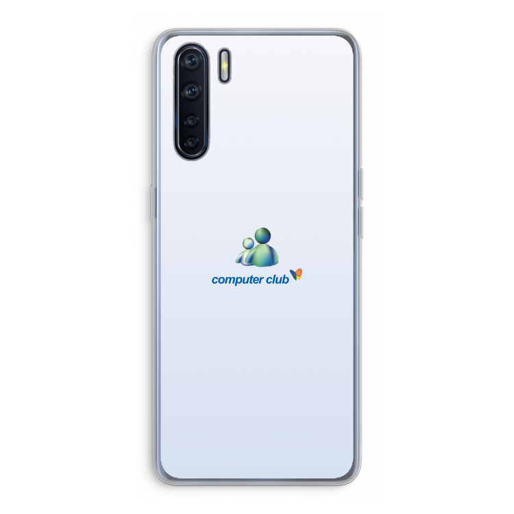 MSN: Oppo A91 Transparant Hoesje