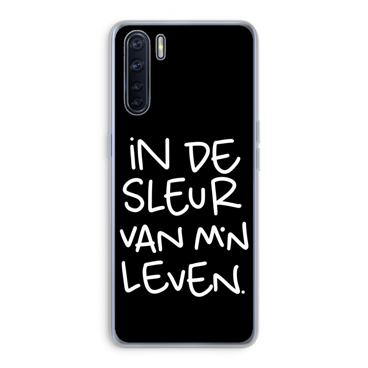 De Sleur: Oppo A91 Transparant Hoesje