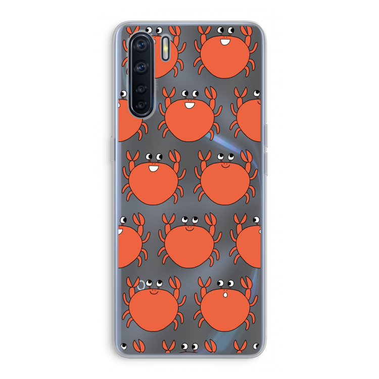 Krab: Oppo A91 Transparant Hoesje