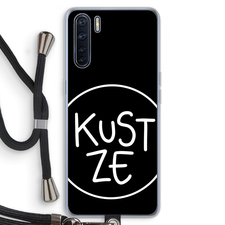 KUST ZE: Oppo A91 Transparant Hoesje met koord