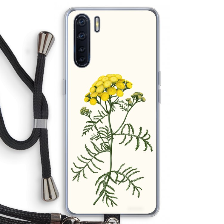 Tansy: Oppo A91 Transparant Hoesje met koord
