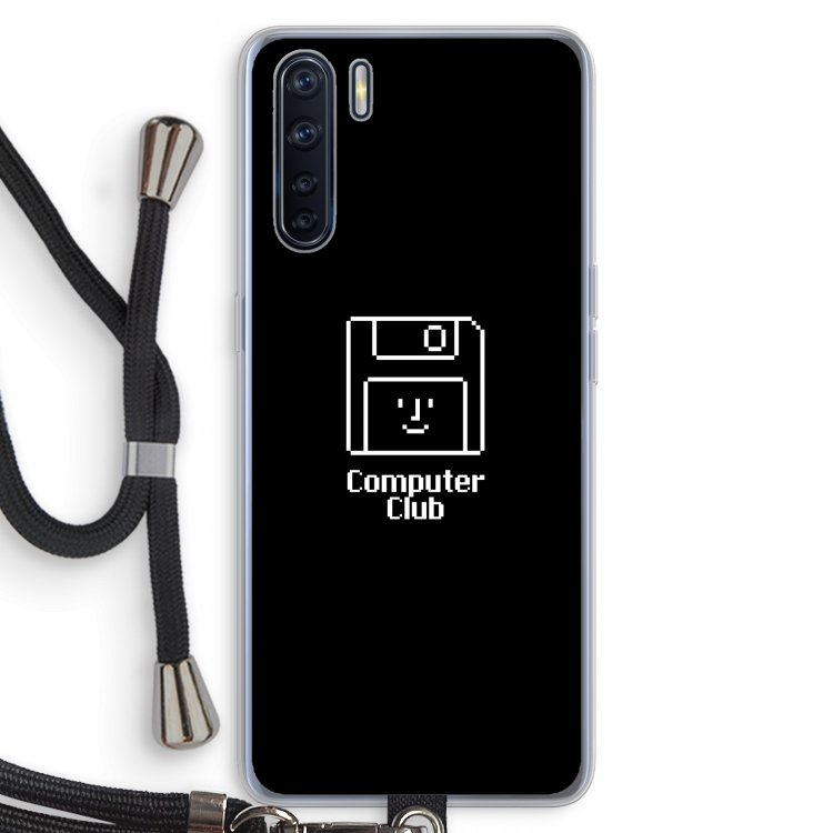 Hello: Oppo A91 Transparant Hoesje met koord