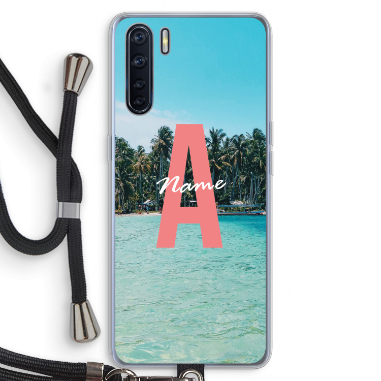 Pacific Dream: Oppo A91 Transparant Hoesje met koord