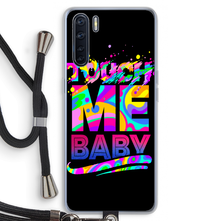 Touch Me: Oppo A91 Transparant Hoesje met koord