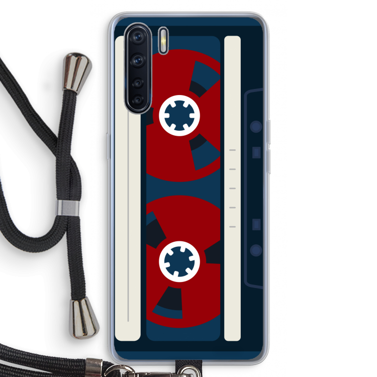 Here's your tape: Oppo A91 Transparant Hoesje met koord