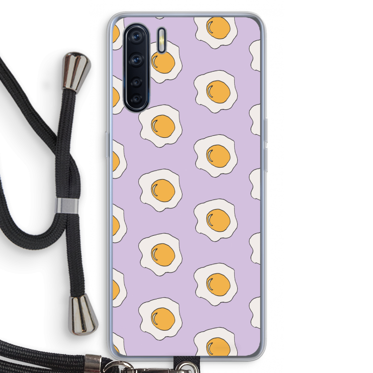 Bacon to my eggs #1: Oppo A91 Transparant Hoesje met koord