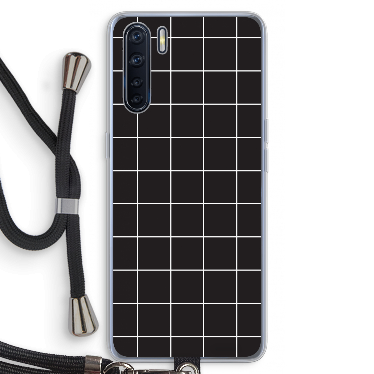 Rooster 2: Oppo A91 Transparant Hoesje met koord
