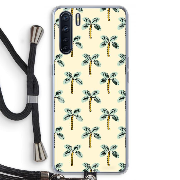 Paradise: Oppo A91 Transparant Hoesje met koord