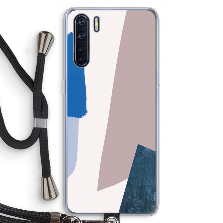 Lapis: Oppo A91 Transparant Hoesje met koord