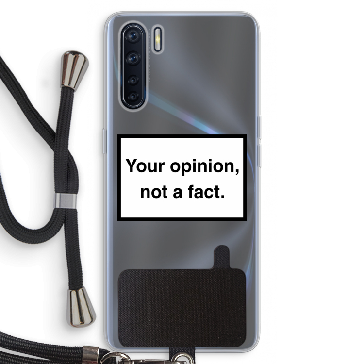Your opinion: Oppo A91 Transparant Hoesje met koord